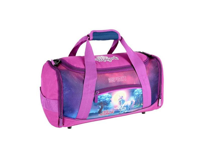 Spirit Sporttasche TTS Sporttasche Be Magical EINHORN Tragegriffe Klettsicherung Schulter von Spirit
