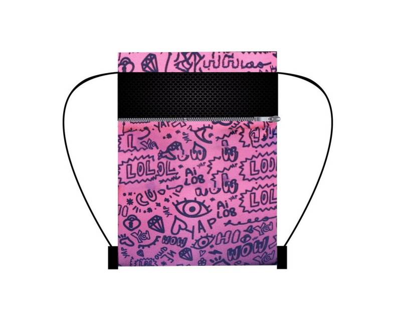 Spirit Turnbeutel SPIRIT Turnbeutel Sportbeutel STREET rosa von Spirit