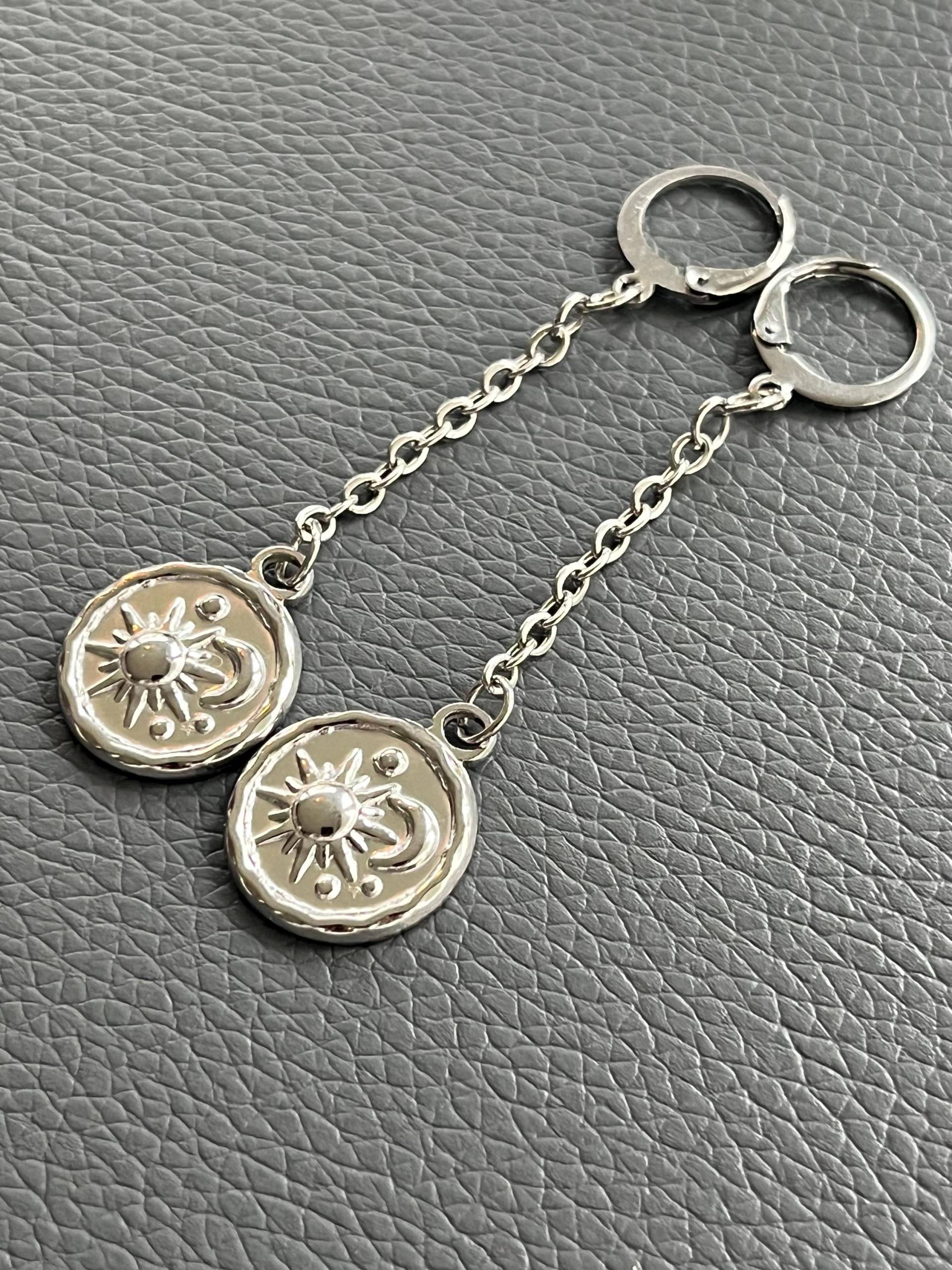 Himmelszeichen - Ohrringe Mit Edelstahl Talisman Himmelszeichen - Ohrringe Mit Edelstahl Talisman von SpiritAnimaDesign