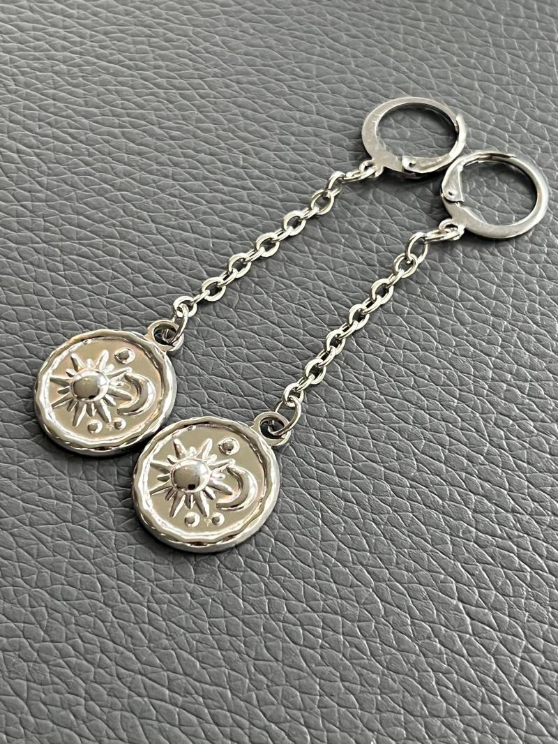 Himmelszeichen - Ohrringe Mit Edelstahl Talisman Himmelszeichen - Ohrringe Mit Edelstahl Talisman von SpiritAnimaDesign