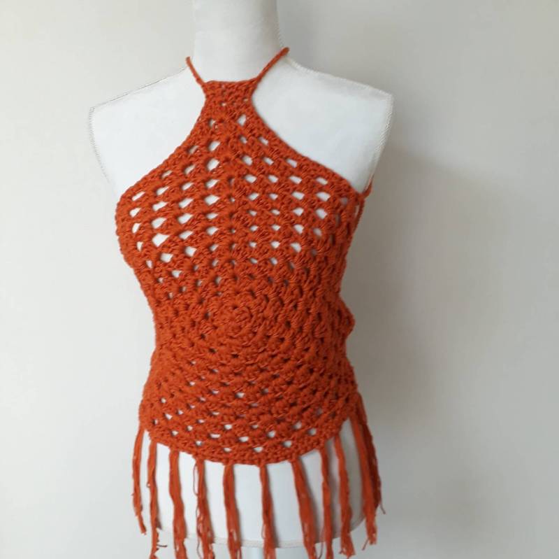 Oma Platz Modern Gemacht Halter Top Auf Bestellung Mit Farbe Ihrer Wahl Oma Platz Modern Gemacht Halter Top Auf Bestellung Mit Farbe Ihrer Wahl von SpiritsCrochet