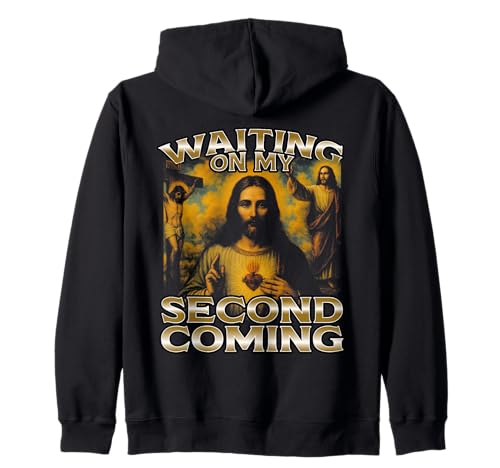 Craving A Second Coming Jesus Meme Erwachsene Humor Herren Kapuzenjacke Craving A Second Coming Jesus Meme Erwachsene Humor Herren Kapuzenjacke von Spiritual Humor Faithful Expression 90er Bootleg