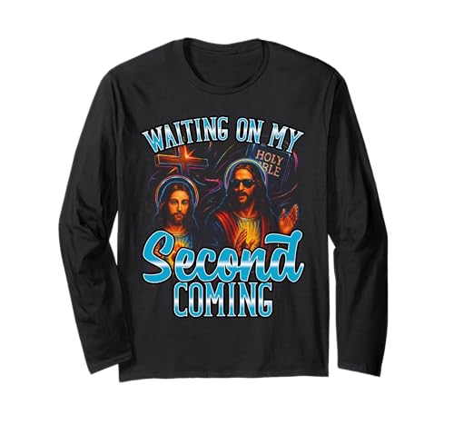 Craving A Second Coming Jesus Meme Erwachsene Humor Herren Langarmshirt Craving A Second Coming Jesus Meme Erwachsene Humor Herren Langarmshirt von Spiritual Humor Faithful Expression 90er Bootleg
