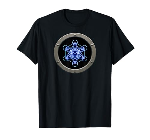 Spirituelles Shirt für Damen & Herren - Metatron's Cube Shirt T-Shirt Spirituelles Shirt für Damen & Herren - Metatron's Cube Shirt T-Shirt von Spiritual & Manifestation Shirts by NSPART
