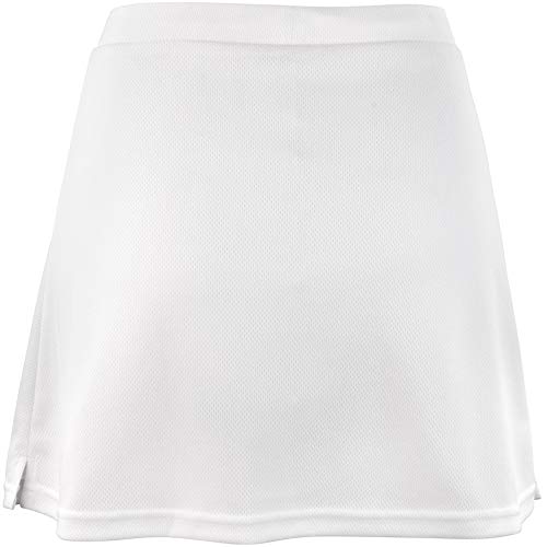 Spiro Damen Sport-Hosenrock/Skort, Winddicht (XL (42)) (Weiß) von Spiro