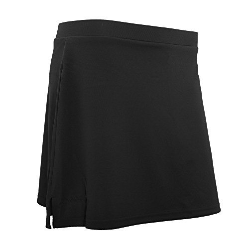 Spiro Damen Sport-Hosenrock/Skort, Winddicht (XL (42)) (Schwarz) von Spiro