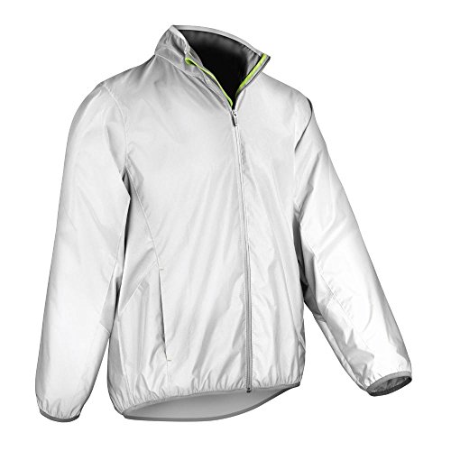 Spiro - Reflektierende Unisex Jacke 'Reflec-Tex Hi-Vis' / Neon White, 3XL von Spiro