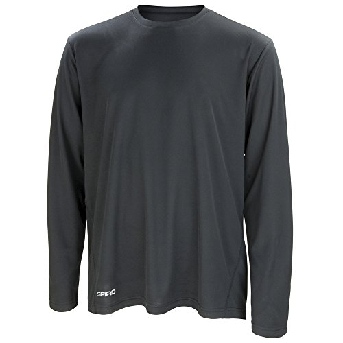 Spiro Spiro quick dry long sleeve t-shirt Black L von Spiro