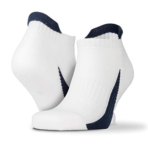 Spiro Unisex Sport-Sneakersocken, 3 Paar (42/46 EU) (Weiß) von Spiro