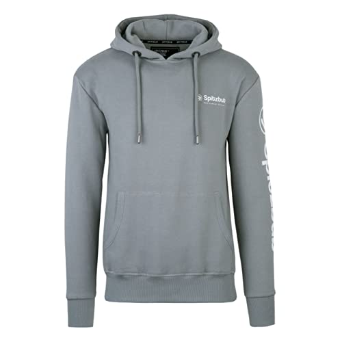 Spitzbub Herren Hoodie Pullover mit Kapuze Kapuzenpullover Sportshoodie mit Ärmelprint von Spitzbub