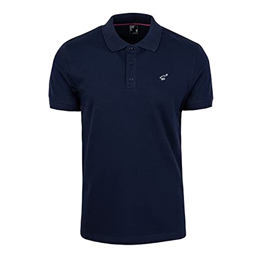 Spitzbub Herren Poloshirt Polohemd mit Stick minimalStreet in Dunkelblau (3XL, Dunkelblau) von Spitzbub