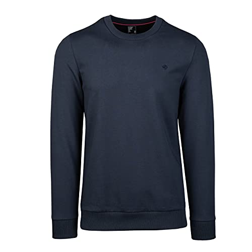 Spitzbub Herren Pullover Crewneck Sweatshirt Sports in Blau (S, Blau) von Spitzbub