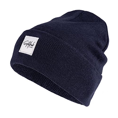 Spitzbub Unisex Mütze Beanie (Blau) von Spitzbub