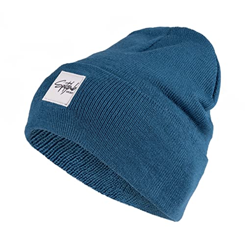 Spitzbub Unisex Mütze Beanie (Hellblau) von Spitzbub