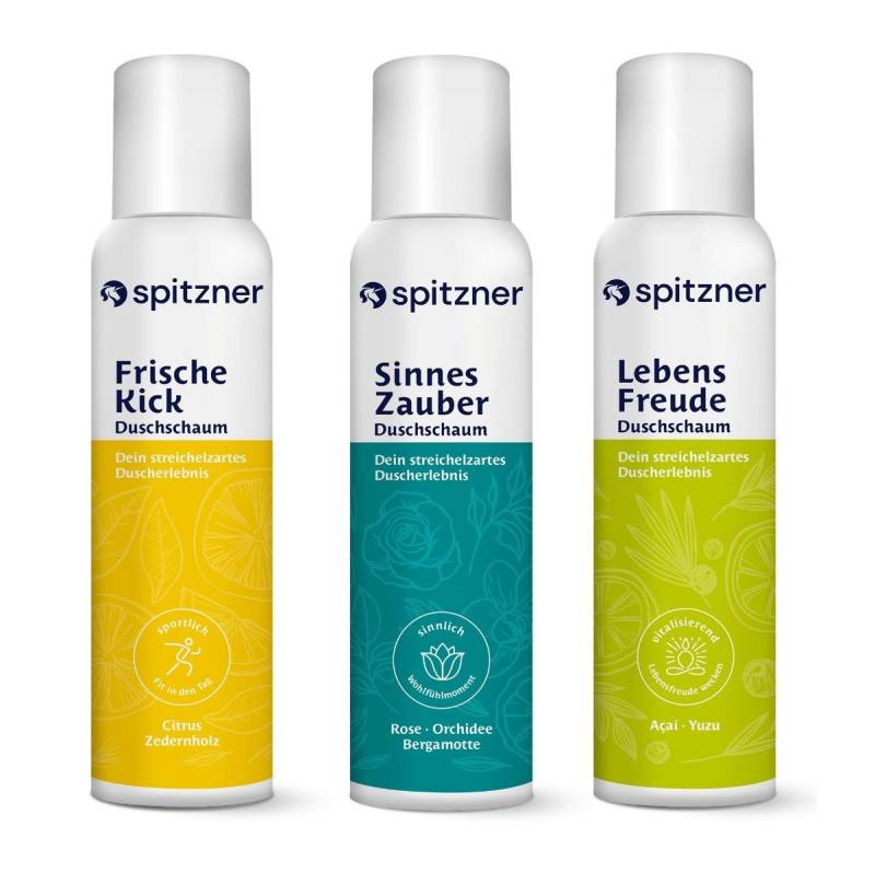Spitzner Duschschaum Spitzner Carpe Diem Duschschaum Set (3 x 150 ml) von Spitzner