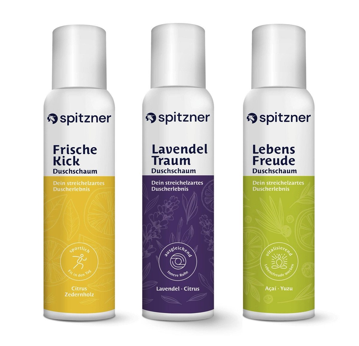 Spitzner Duschschaum Spitzner Duftig Frisch Duschschaum Set (3 x 150ml) von Spitzner