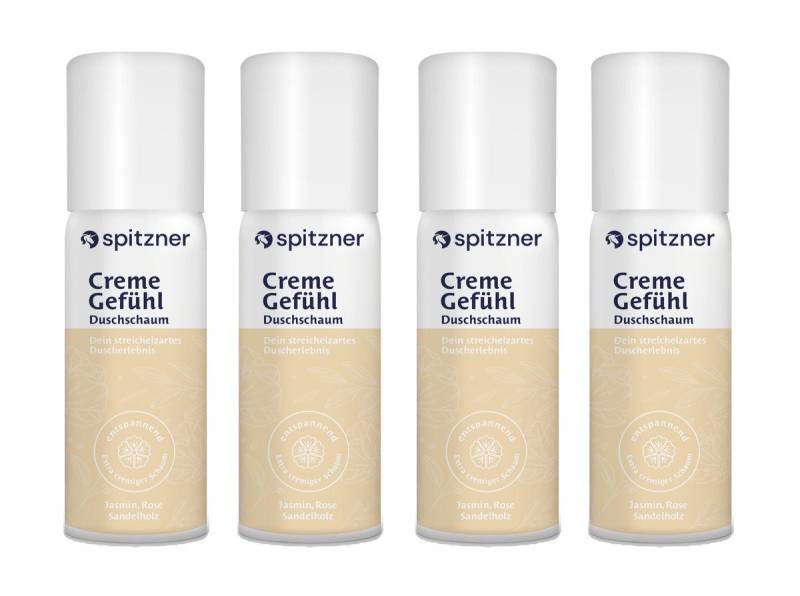 Spitzner Duschschaum Spitzner Duschschaum CremeGefühl (4 x 50 ml) von Spitzner