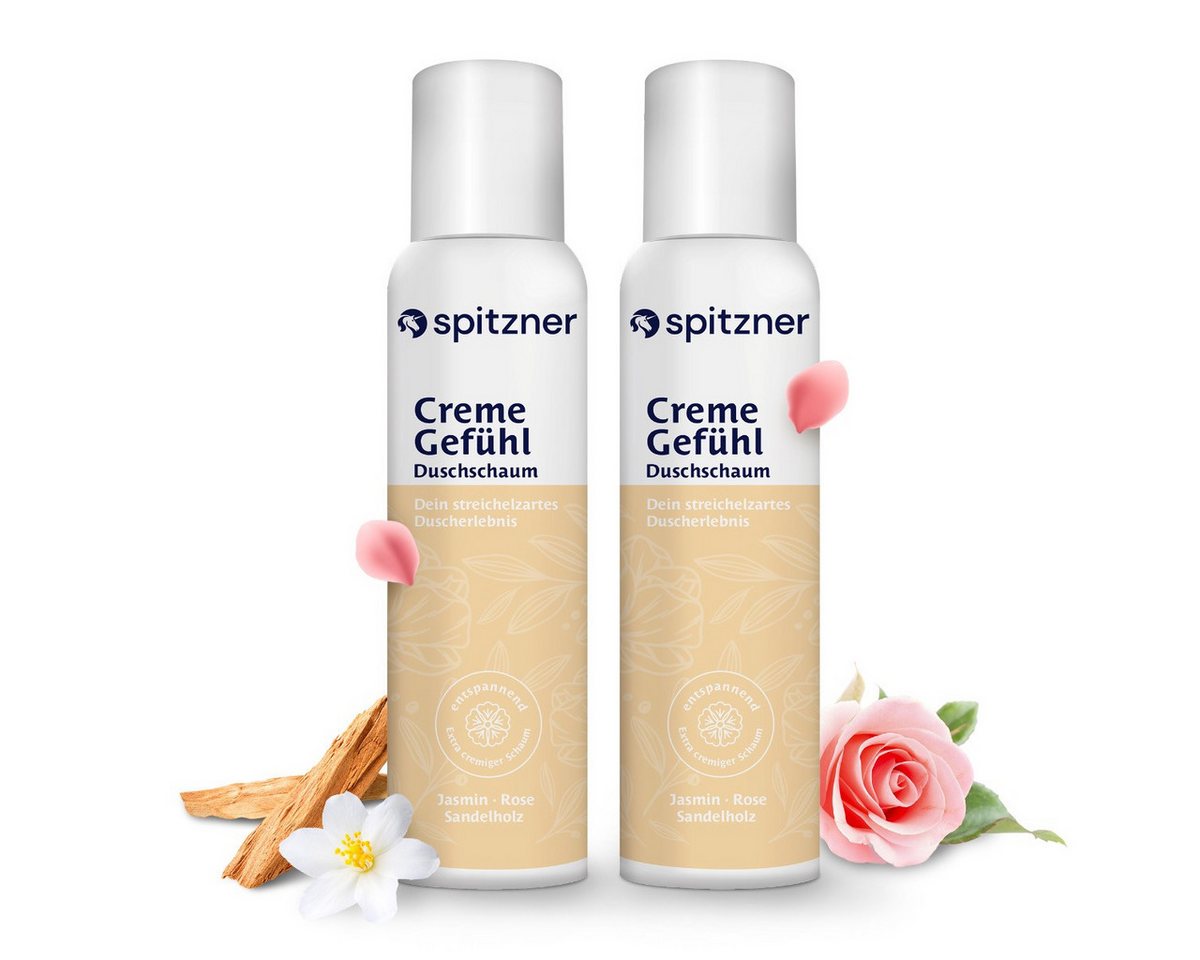 Spitzner Duschschaum Spitzner Duschschaum - CremeGefühl Set (2 x 150 ml) von Spitzner