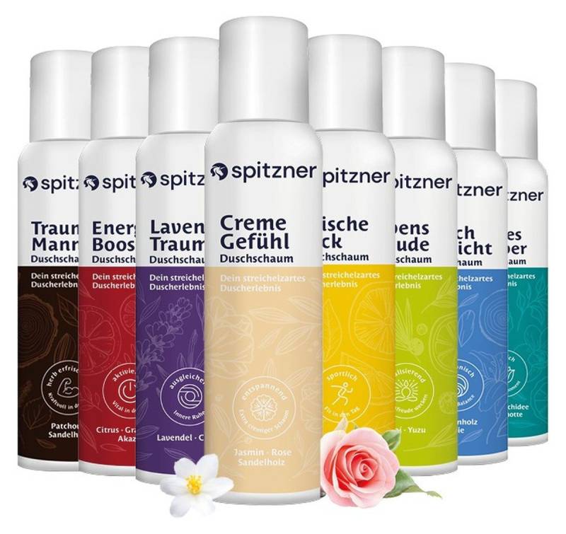 Spitzner Duschschaum Spitzner Duschschaum Entdecker Set (8 x 150 ml) von Spitzner