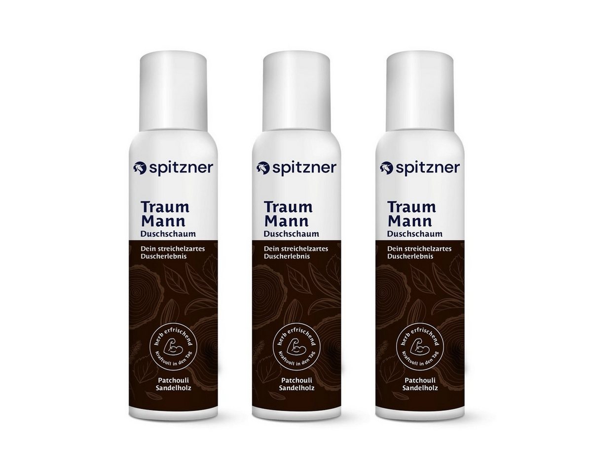 Spitzner Duschschaum Spitzner Duschschaum - TraumMann Set (3 x 150 ml) von Spitzner