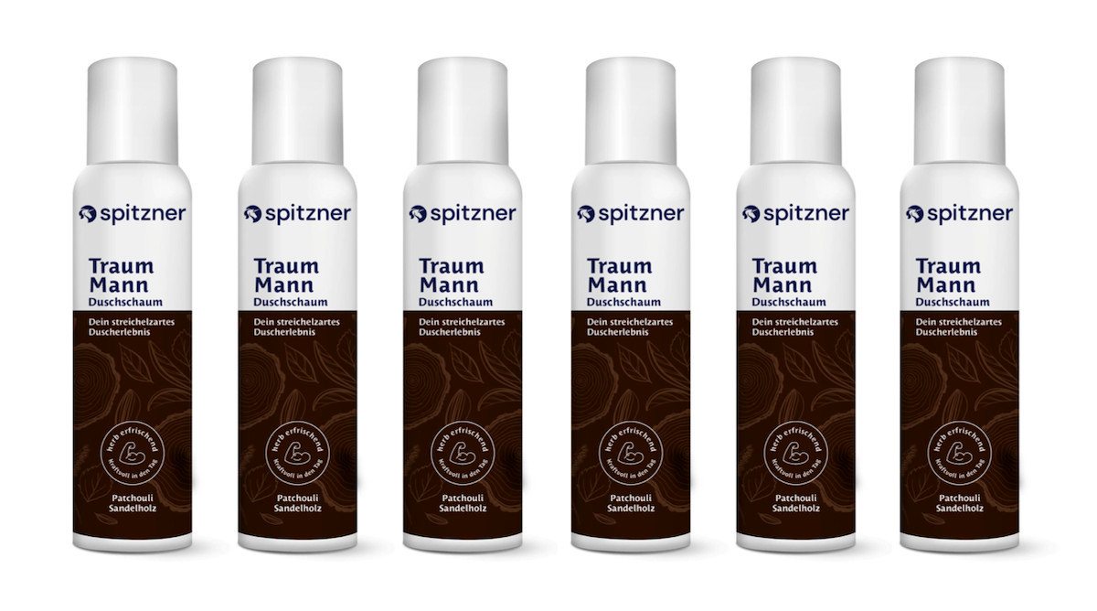 Spitzner Duschschaum Spitzner Duschschaum - TraumMann Set (6 x 150 ml) von Spitzner