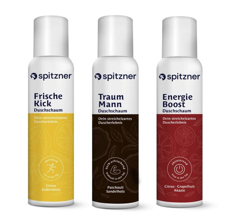 Spitzner Duschschaum Spitzner Für Ihn Duschschaum Set (3 x 150ml) von Spitzner