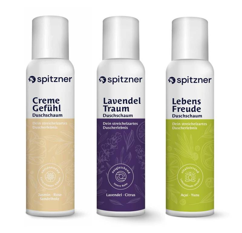 Spitzner Duschschaum Spitzner Für Sie Duschschaum Set (3 x 150ml) von Spitzner