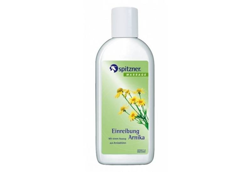 Spitzner Massageöl Spitzner Einreibung Arnika 200 ml angenehm kühlend von Spitzner