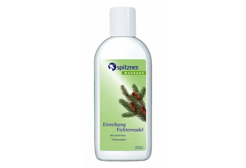 Spitzner Massageöl Spitzner Einreibung Fichtennadel 200 ml angenehm kühlend von Spitzner