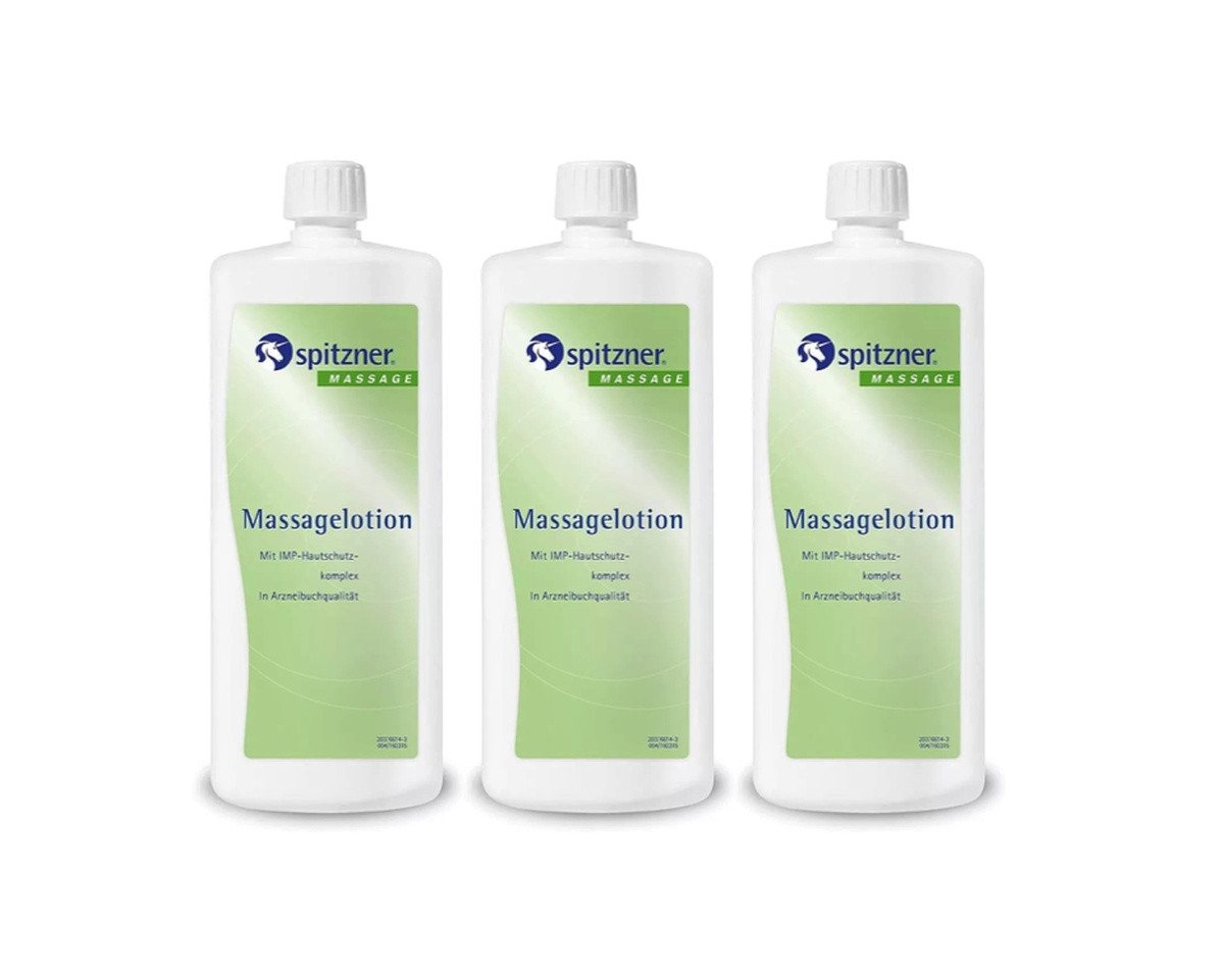 Spitzner Massageöl Spitzner Massagelotion 3er-Set (3 x 1L) von Spitzner