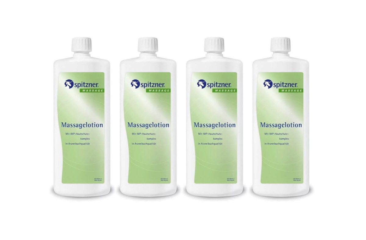 Spitzner Massageöl Spitzner Massagelotion 4er-Set (4 x 1L) von Spitzner