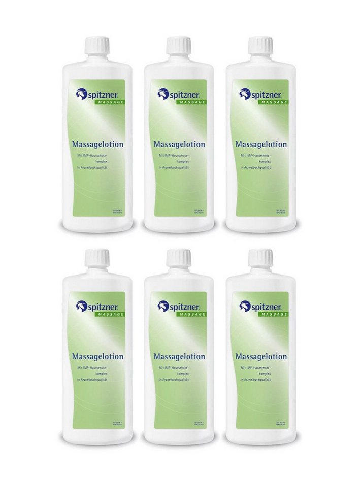Spitzner Massageöl Spitzner Massagelotion 6er-Set (6 x 1L) von Spitzner