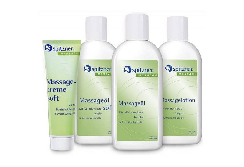 Spitzner Massageöl Spitzner Massageset mit Massageöl Classic & Soft + Massagelotion + von Spitzner