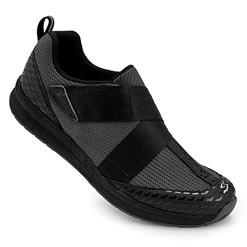 Spiuk Unisex Motiv Indoor Schuhe, Schwarz Grau von Spiuk