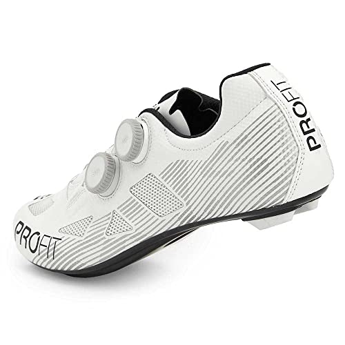 Spiuk Unisex Profitdual Road C Schuhe, weiß, 45 EU von Spiuk