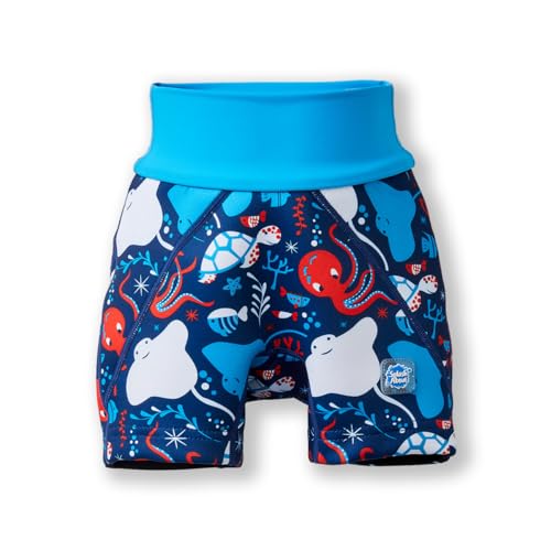 Splash About Splash Jammer Duo Auslaufsichere Schwimmhose/Schwimmwindel für Kinder, Under The Sea, 2-3 Jahre von Splash About