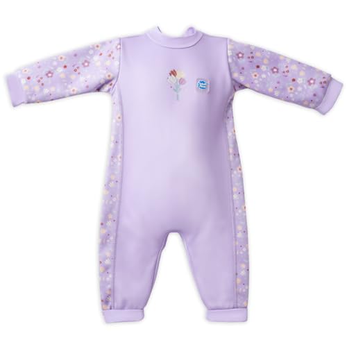 Splash About Warm in One Baby Erwärmen Wetsuit, Lilac Spring, 6-12 Monate von Splash About