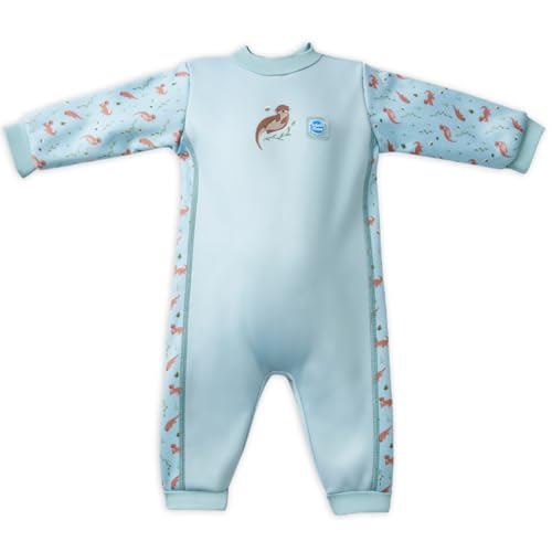 Splash About Warm in One Baby Erwärmen Wetsuit, Playful Otters, 3-6 Monate von Splash About