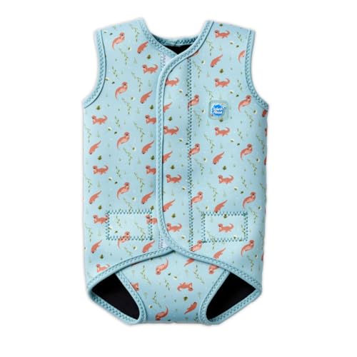 Splash About Baby Wrap Neoprenanzug, Playful Otters, 0-6 Monate von Splash About