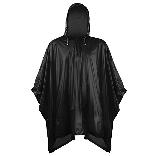 Splashmacs Poncho, Kunststoff, für Erwachsene Gr. One size, Noir - Noir von Splashmacs