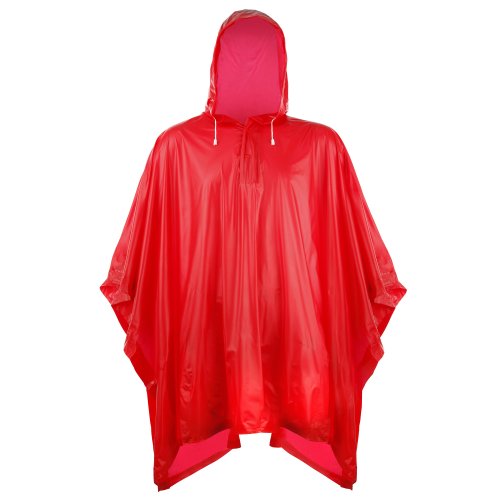 Splashmacs Poncho, Kunststoff, für Erwachsene Gr. One size, rot von Splashmacs