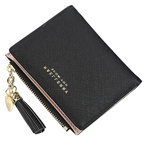 Geldbeutel Damen, Kleine Portemonnaie Multi Slots, PU Leder Brieftasche, Schlanke Kartenhalter Mini Geldbörse Für Frauen Mädchen Kinder von Spldsun