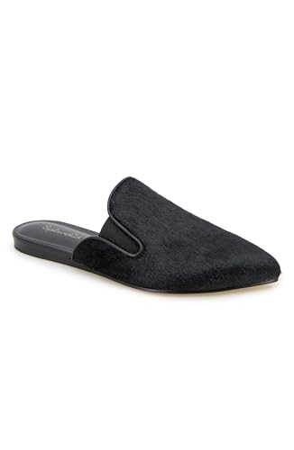 Splendid (Vida Brands) Damen Liza Hausschuh, Schwarzes Ponyhaar, 41 EU von Splendid (Vida Brands)