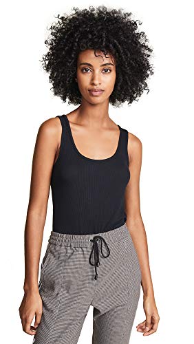 Splendid Damen 2x1 Rib Ärmelloses Tanktop, schwarz, Klein von Splendid