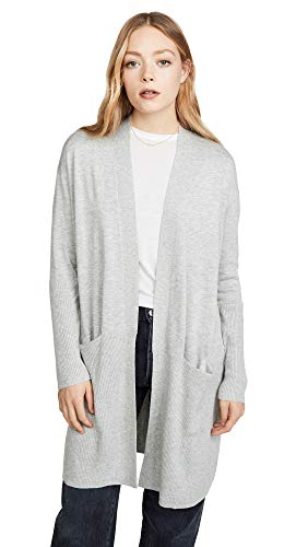 Splendid Damen Cash Blend Cardigan Cardiganpullover, grau meliert, Klein von Splendid