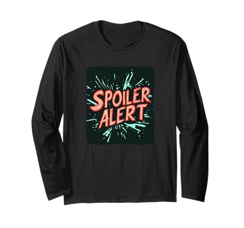 Lustiges Spoiler Alert Kostüm für Jungen und Mädchen Langarmshirt von Spoiler Alert Outfit