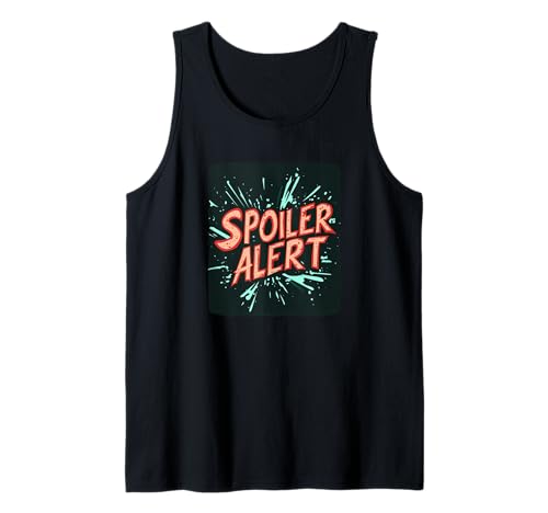 Lustiges Spoiler Alert Kostüm für Jungen und Mädchen Tank Top von Spoiler Alert Outfit