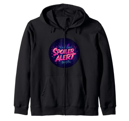 Spoiler Alert Logo Kostüm für Erwachsene und Kinder Kapuzenjacke von Spoiler Alert Outfit