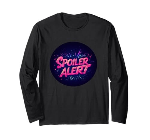 Spoiler Alert Logo Kostüm für Erwachsene und Kinder Langarmshirt von Spoiler Alert Outfit