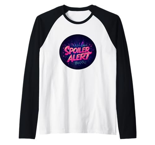 Spoiler Alert Logo Kostüm für Erwachsene und Kinder Raglan von Spoiler Alert Outfit